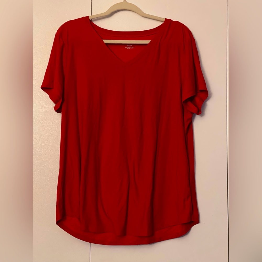 NOBO Red Athletic Short Sleeve Shirt
